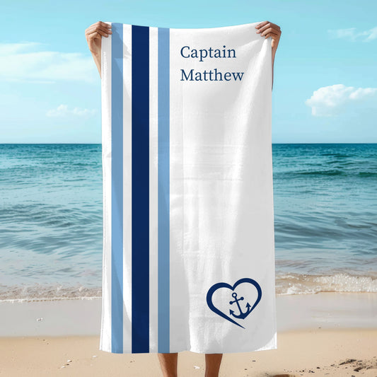 Nautical Beach Towel