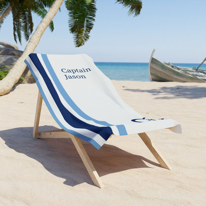 Nautical Beach Towel