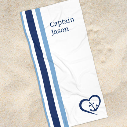 Nautical Beach Towel