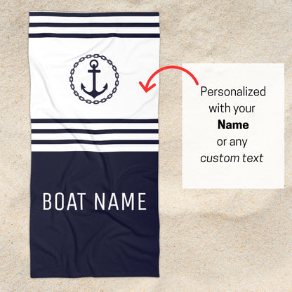 Custom Boat Towel