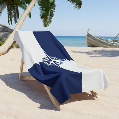 Compass Beach Towel