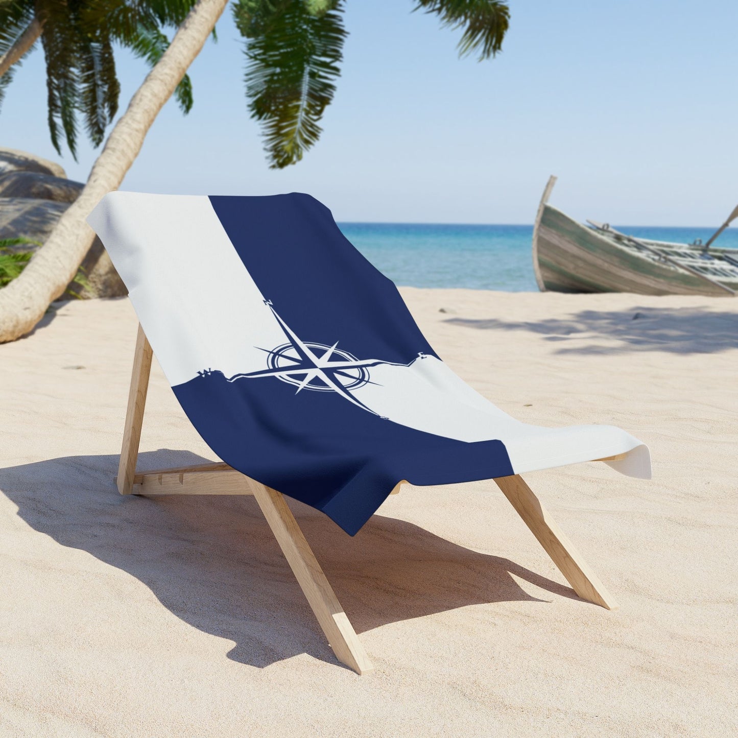 Compass Beach Towel