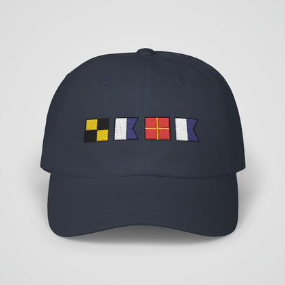 Nautical Flags Embroidered Classic Dad Cap