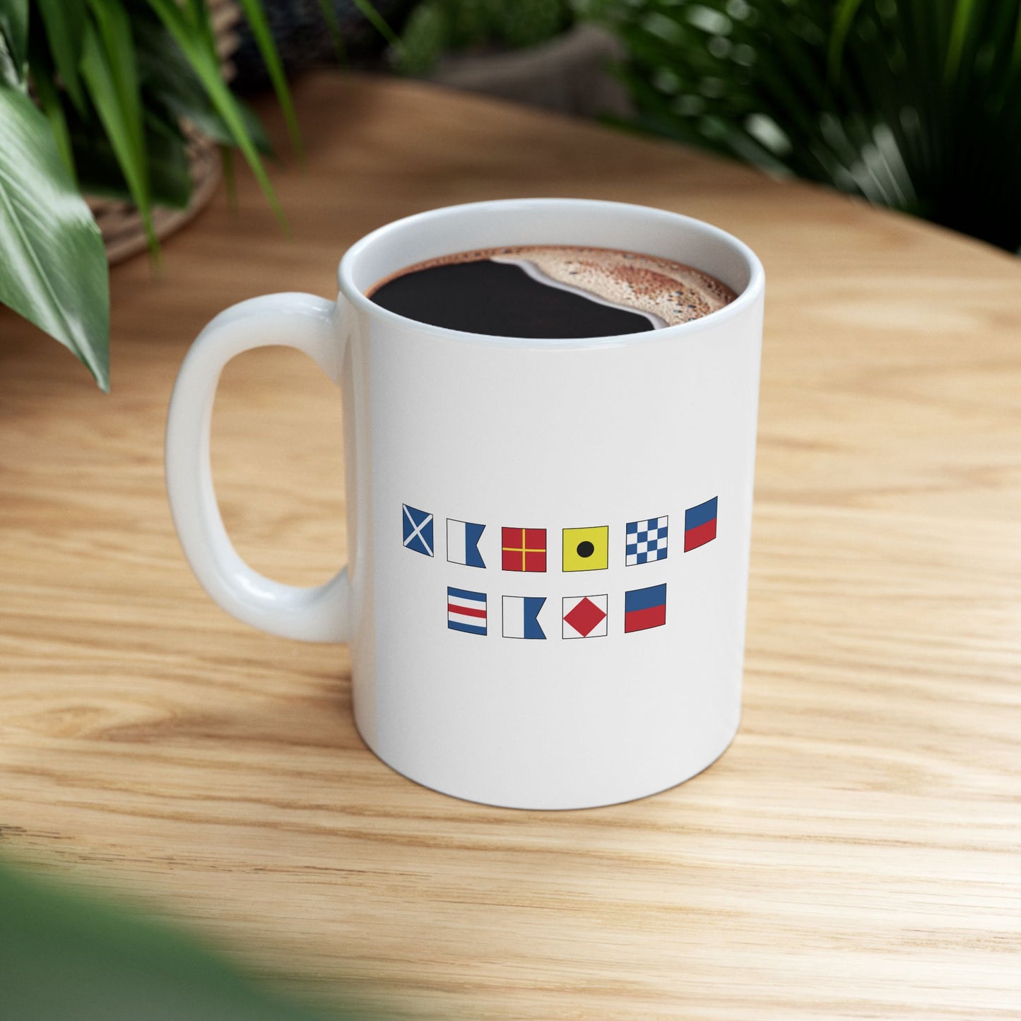 Nautical Flags Ceramic Mug 11oz