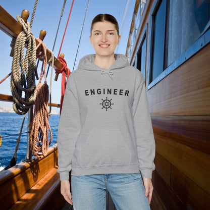 Nautical Engineer Hooded Sweatshirt
