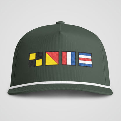 Personalized Sunwashed Rope Cap