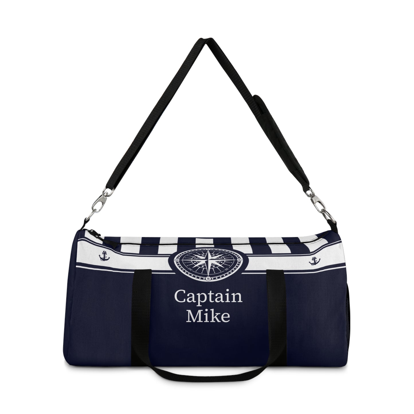 Nautical Compass Duffel Bag – Durable Sports & Travel Bag