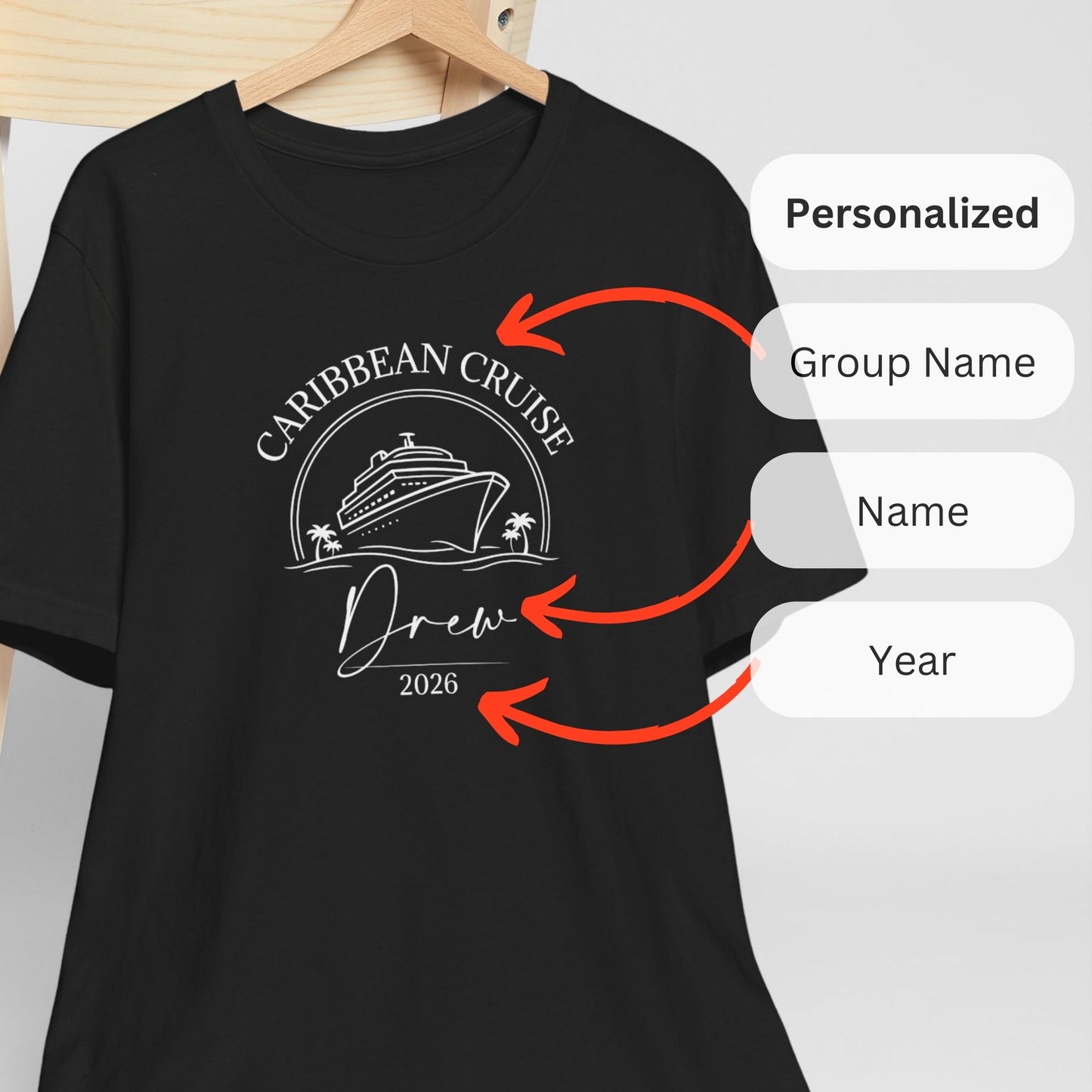 Personalized Matching Cruise T Shirts