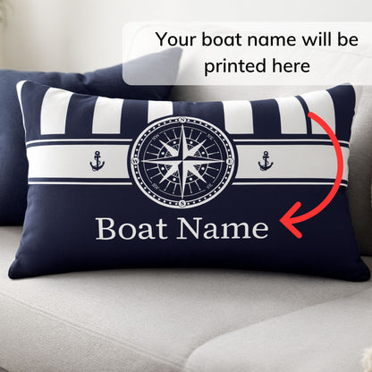 Nautical Compass Pillow Custom