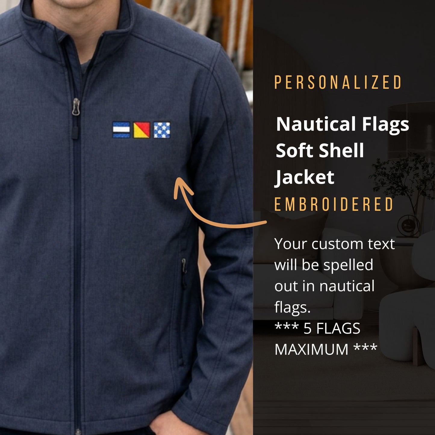 Personalized Embroidered Soft Shell Jacket