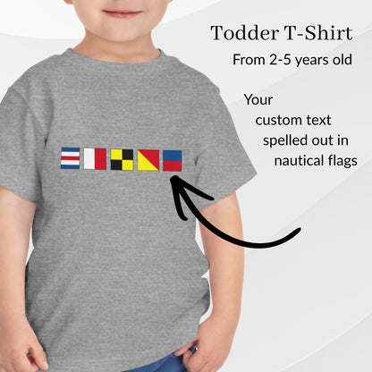 Nautical Flags Toddler T-Shirt