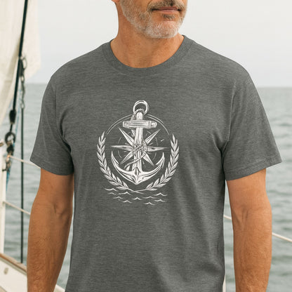 Anchor Compass Nautical T-Shirt