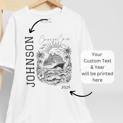 Personalized Family Cruise Shirt