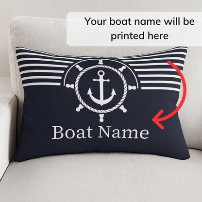 Nautical Anchor Pillow Custom