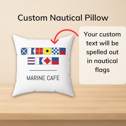 Nautical Flags Pillow