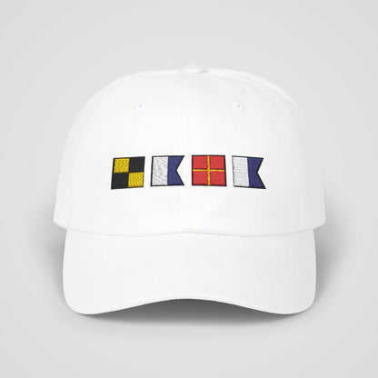 Nautical Flags Embroidered Classic Dad Cap