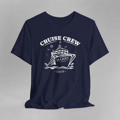 Personalized Cruise Crew Shirt