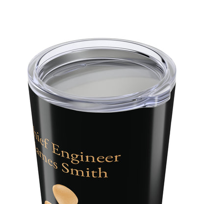 Nautical Chief Engineer Insignia Tumbler