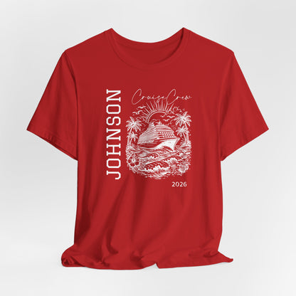 Personalized Family Cruise Shirt