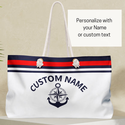 Custom Tote Bag for Sailing, Boating and Yacht