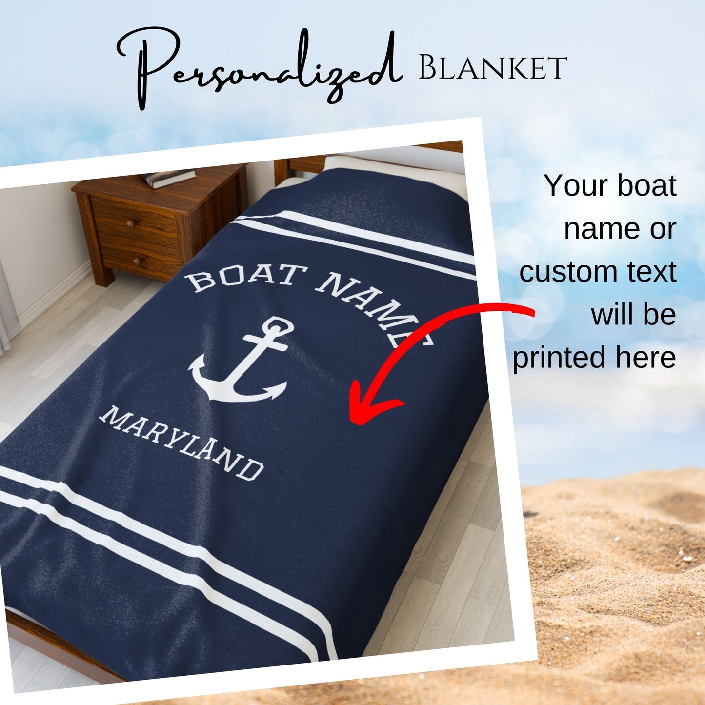 Personalized Anchor Blanket