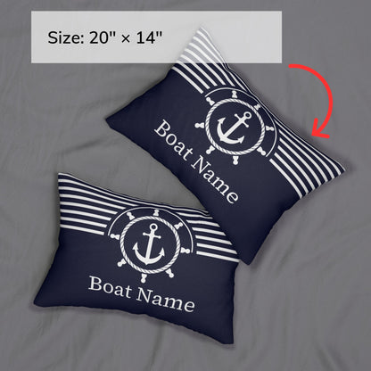 Nautical Anchor Pillow Custom