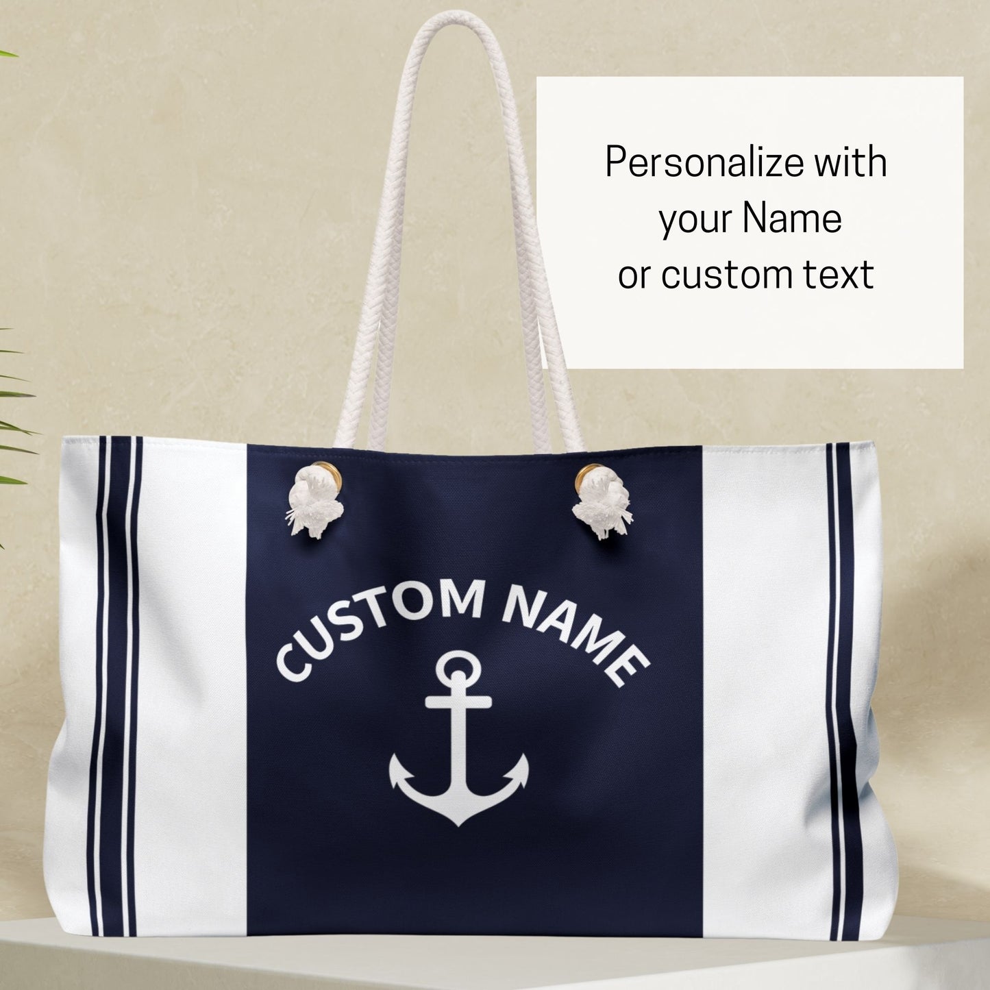 Personalized Boat & Beach Bag