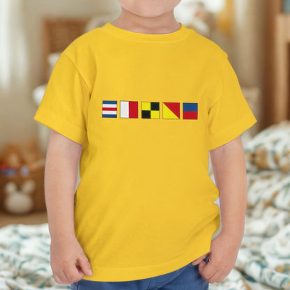 Nautical Flags Toddler T-Shirt