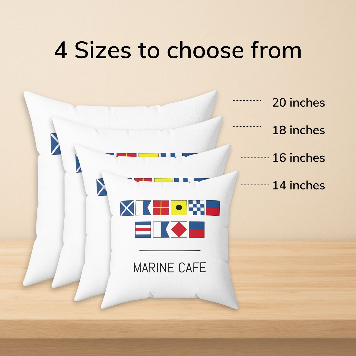 Nautical Flags Pillow