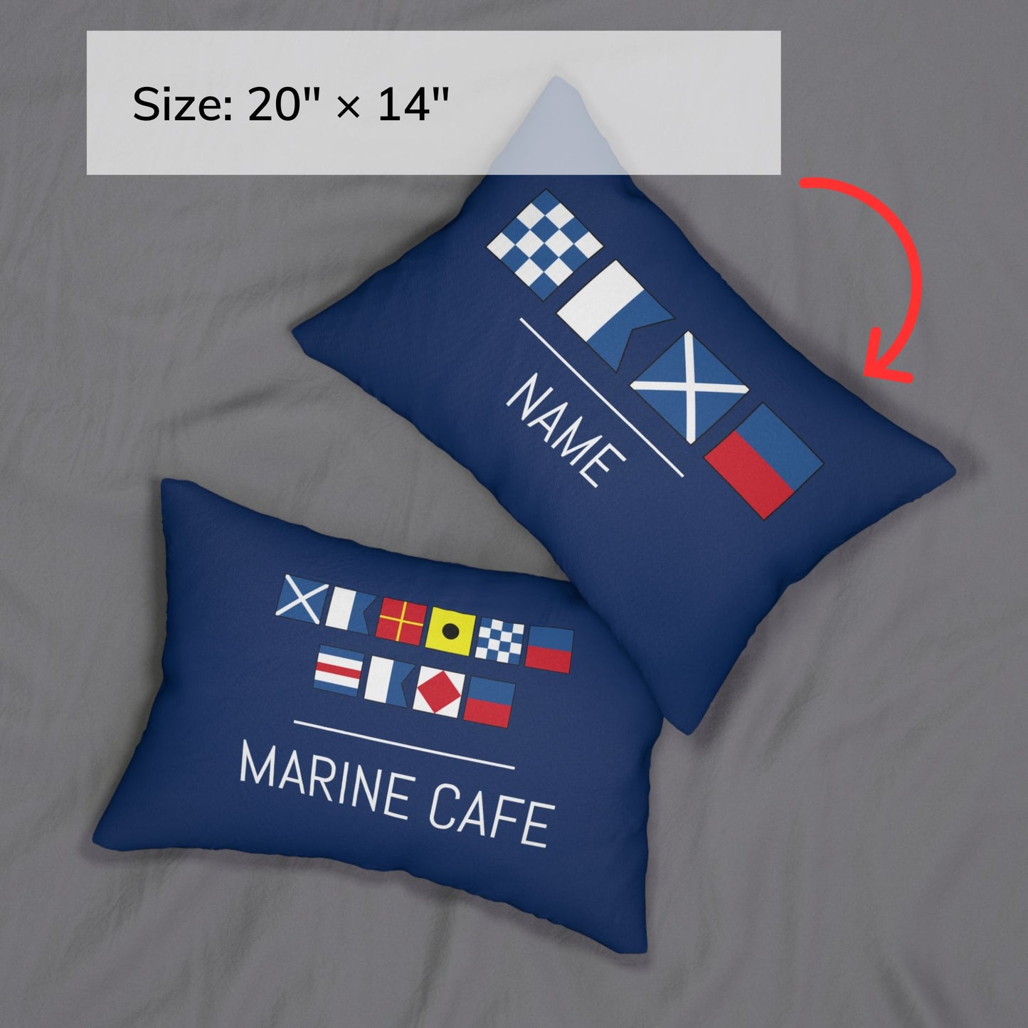 Nautical Flag Pillow