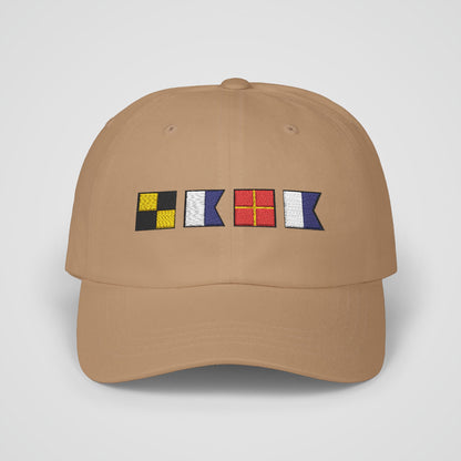 Nautical Flags Embroidered Classic Dad Cap