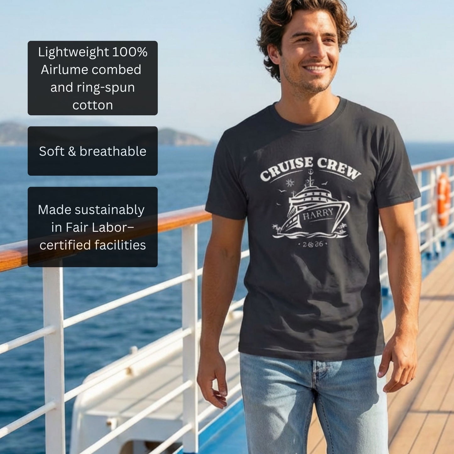 Personalized Cruise Crew Shirt