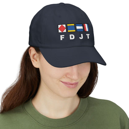 Custom Nautical Flags Dad Hat