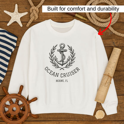Custom Boat Name Sweatshirt