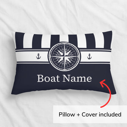 Nautical Compass Pillow Custom