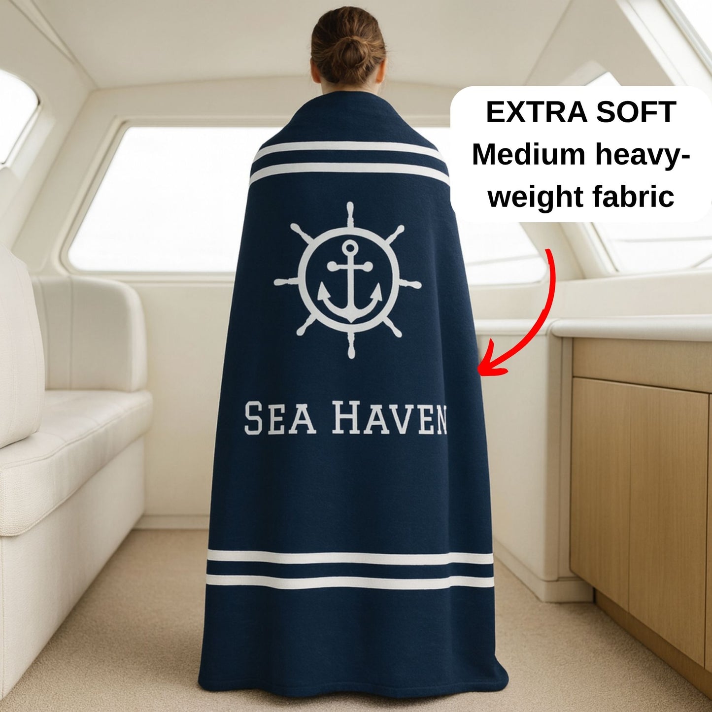 Personalized Boat Blanket