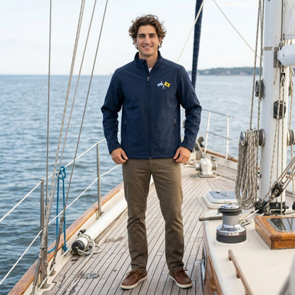 Personalized Nautical Flags Soft Shell Jacket