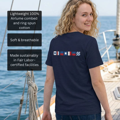 Personalized Nautical Flag Shirt