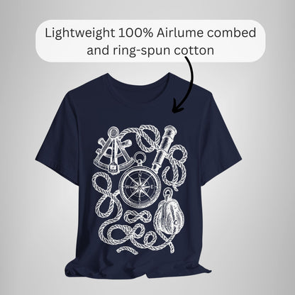 Nautical Compass Rope T-Shirt