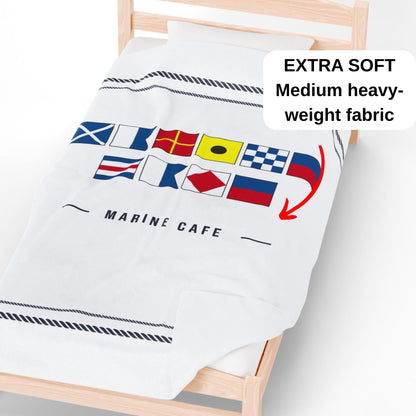 Nautical Flag Blanket