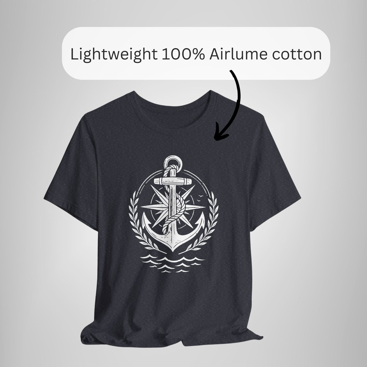Anchor Compass Nautical T-Shirt
