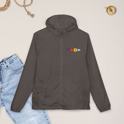 Personalized Nautical Flag Windbreaker Jacket