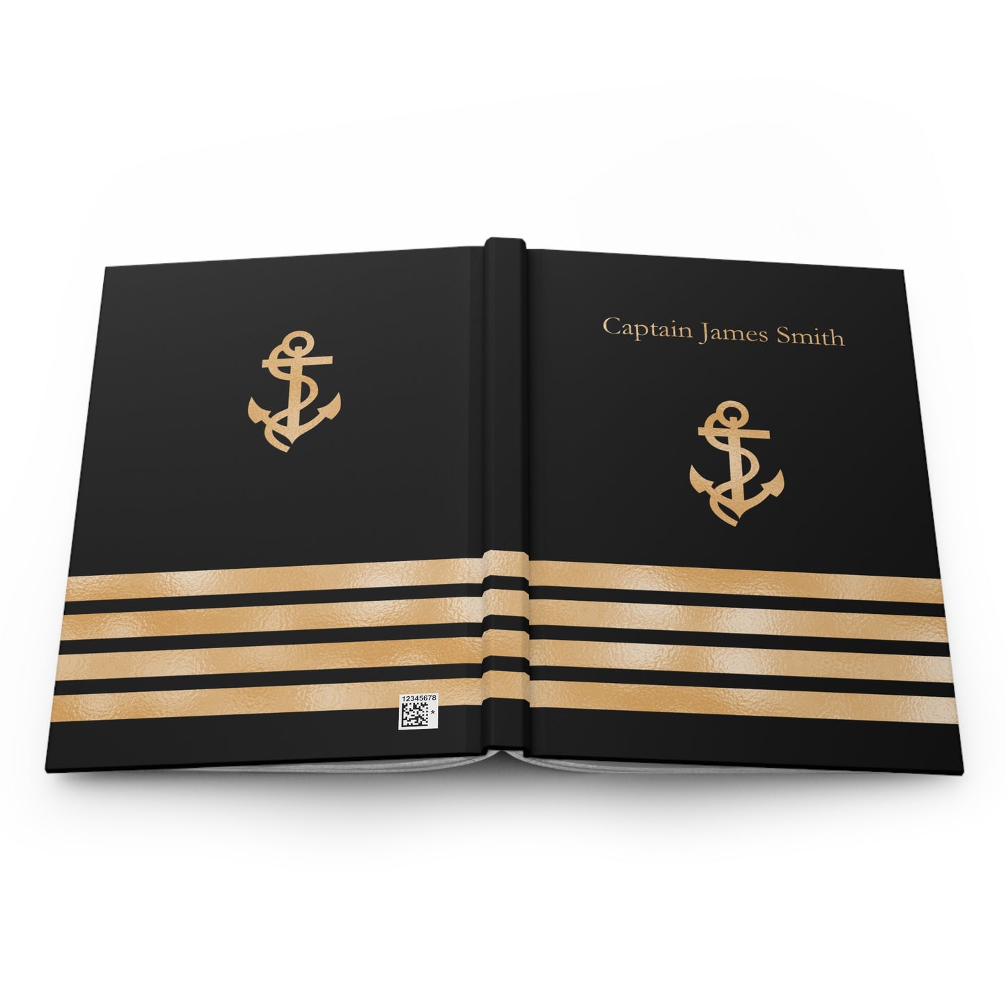 Captain Insignia Hard Cover Journal