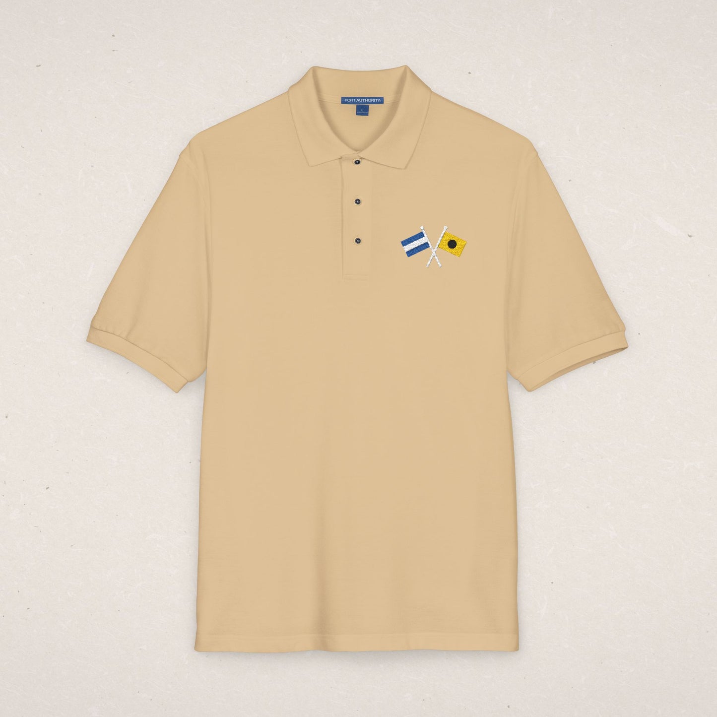 Personalized Nautical Signal Flag Polo Shirt