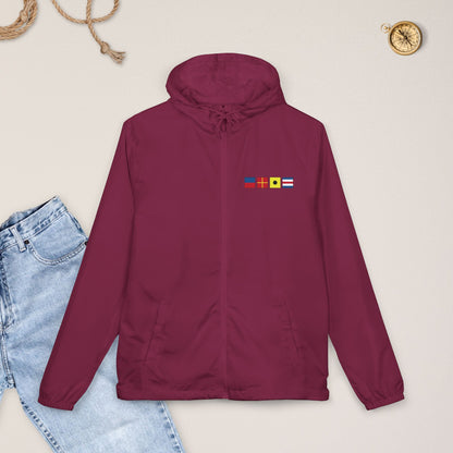 Personalized Nautical Flag Windbreaker Jacket
