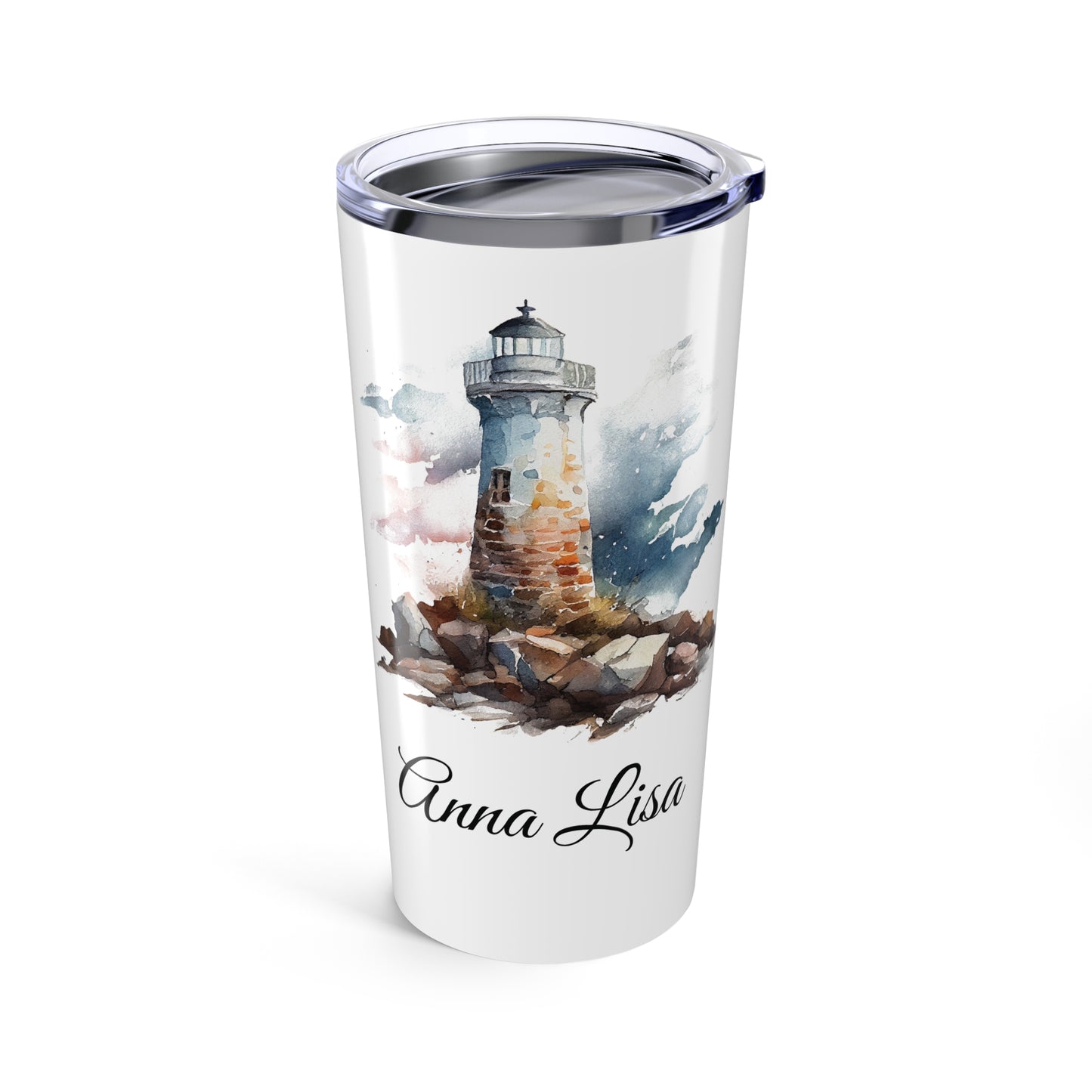Personalized Lighthouse Tumbler 20oz