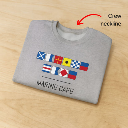 Personalized Nautical Flags Sweatshirt