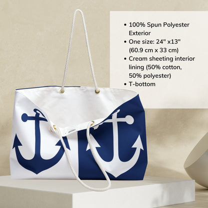 Nautical Anchor Bag