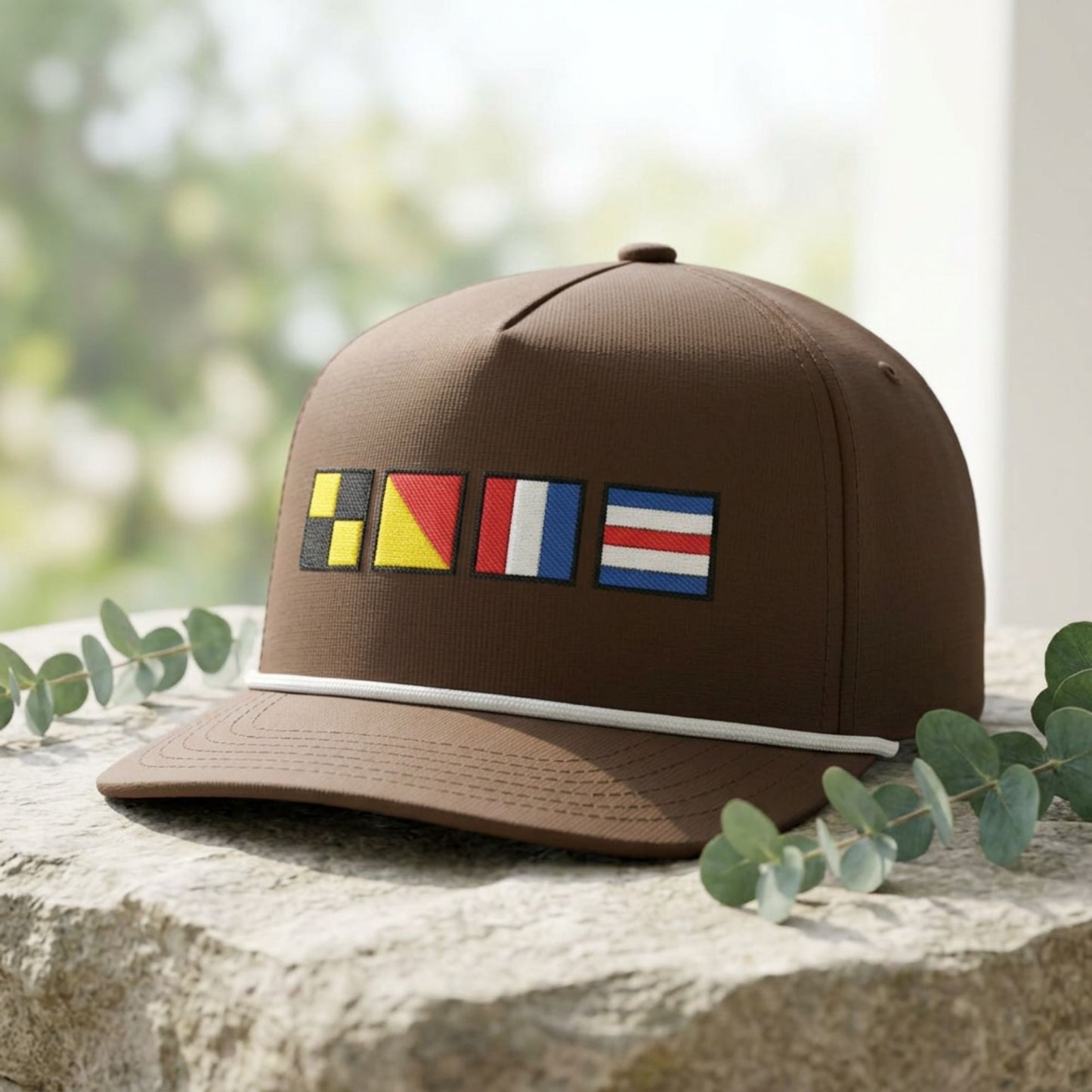 Personalized Sunwashed Rope Cap
