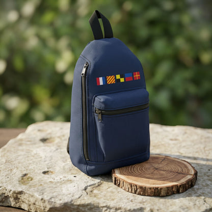 Nautical Flags Sling Bag